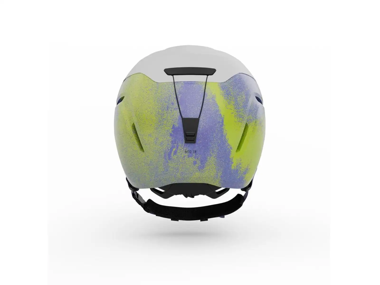 Giro Neo Jr. Skihelm Mattweiß/Flo Green
