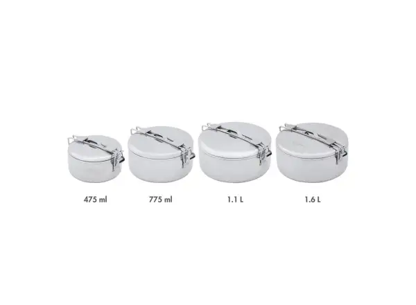 MSR Stowaway Topf Edelstahl 1100 ml