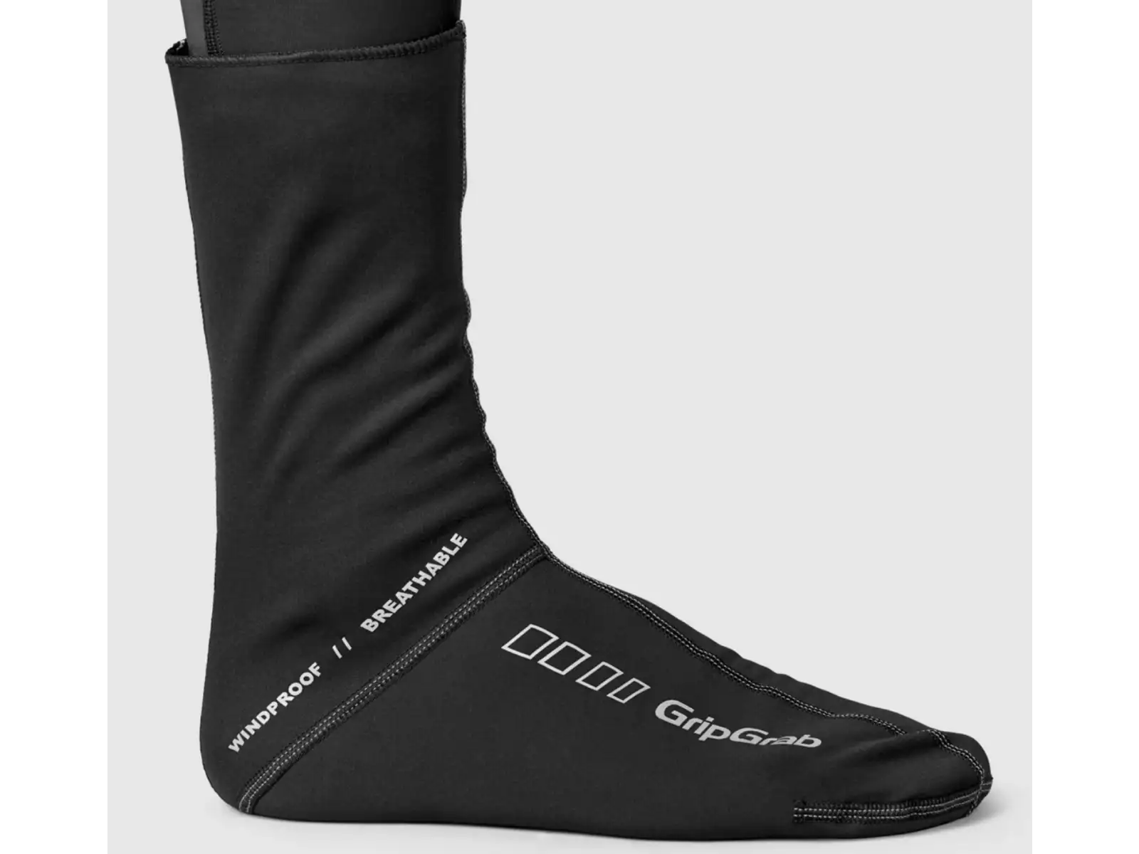 Grip Grab Windproof Frühling-Herbst Socken Schwarz