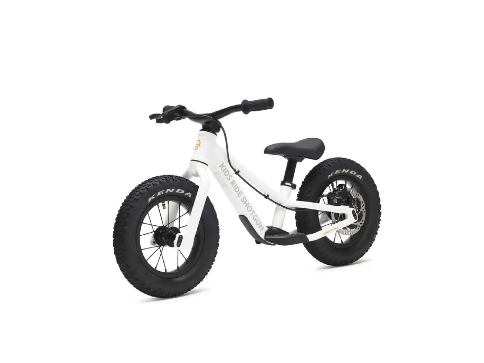 Kids Ride Shotgun Kinderlaufrad Dirt Hero 12" mit Bremse 2026 weiß
