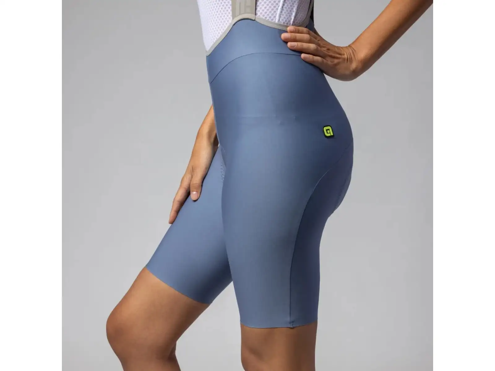 Alé PR-E Master 2.0 Damen Trägershorts mit Einsatz Stell Blue
