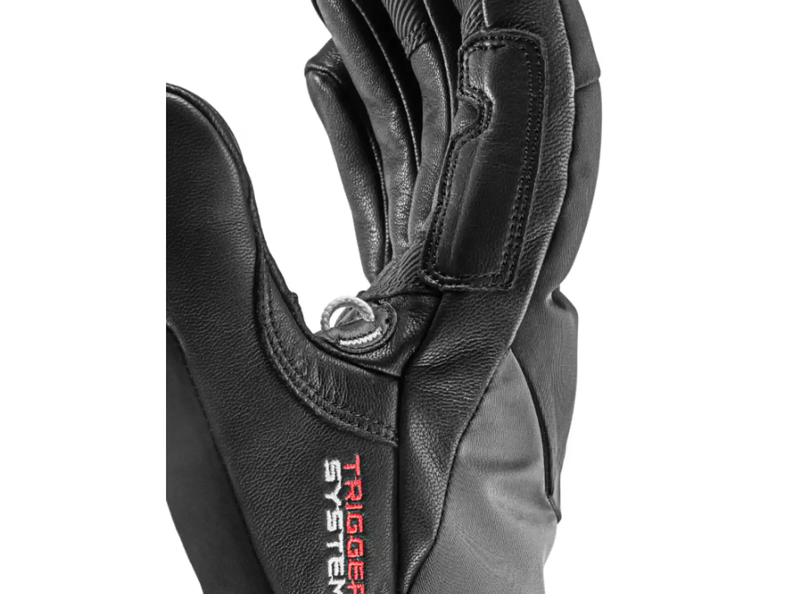 Leki Hevon Thermo 3D Abfahrtshandschuhe schwarz