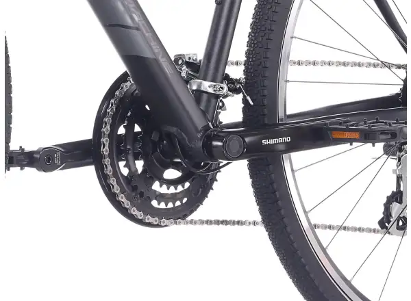 Rock Machine Rokk 30 Trekkingrad mattschwarz
