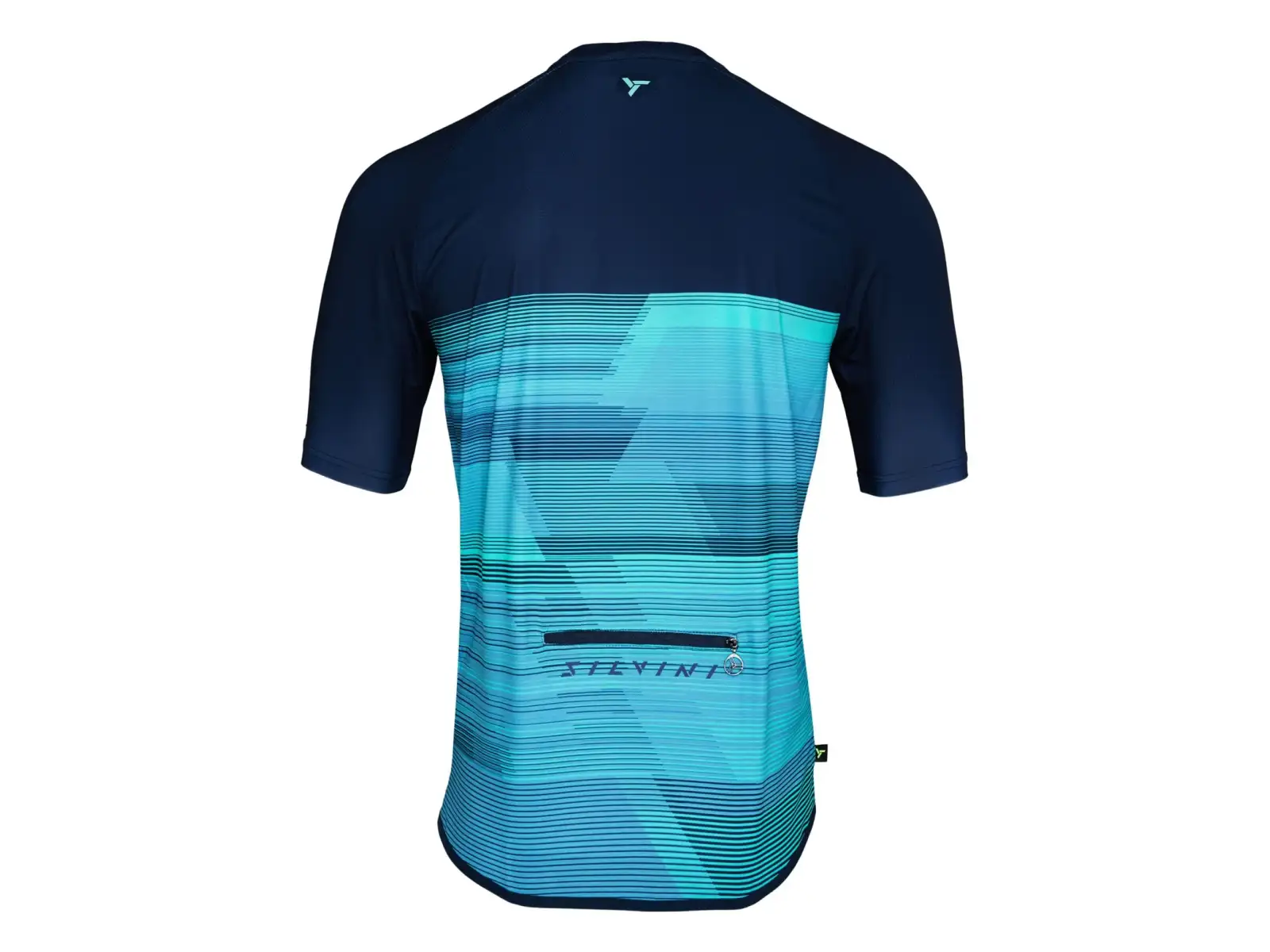 Silvini Turano Herren-Trikot Kurzarm Navy Ocean