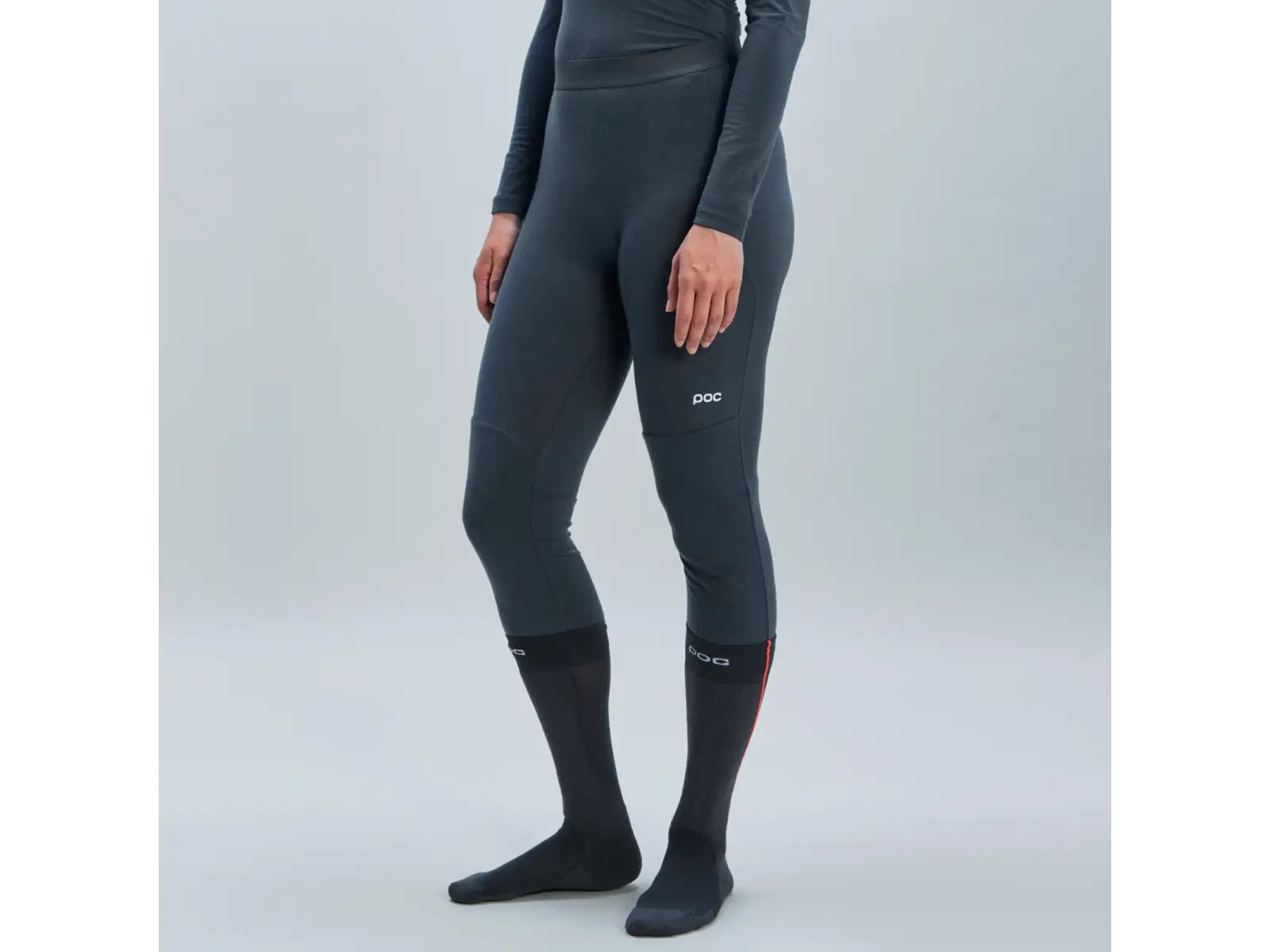 POC Merino 3/4 Damen Unterhose Sylvanitgrau