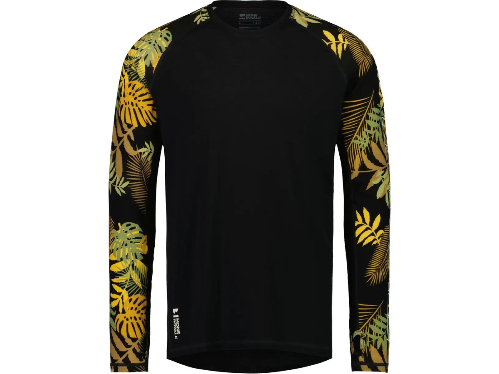 Mons Royale Temple Tech LS Herren Langarmshirt in Naturtarnung.