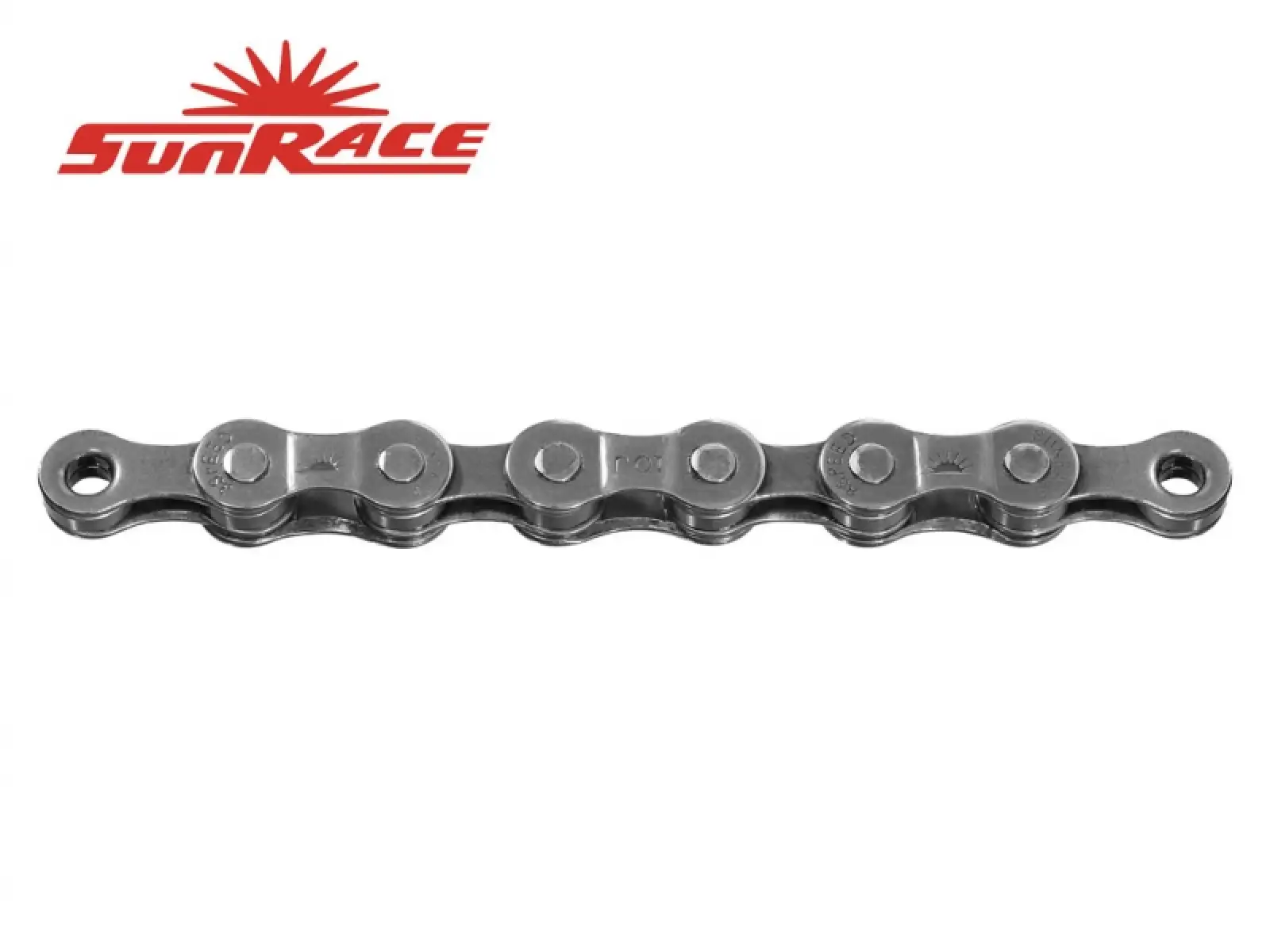 Sunrace CNM84 Kette 8 Gänge 116 Glieder grau