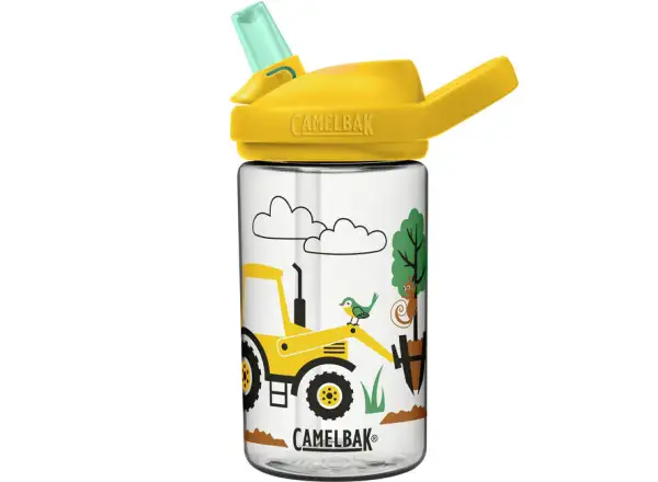 Camelbak Eddy+ Kids 0,4 l Flasche Traktoren und Bäume