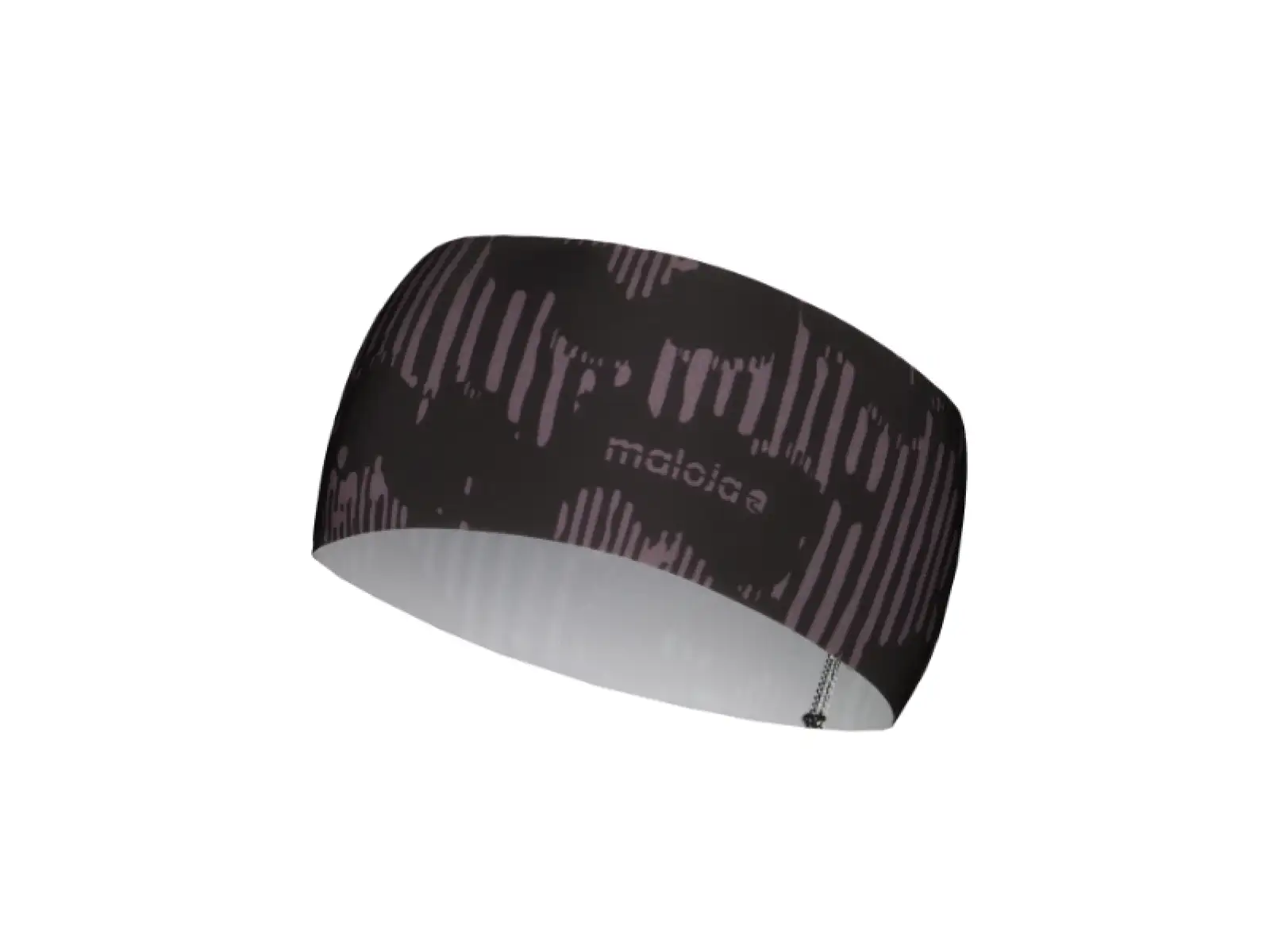 Maloja SaalachM. Stirnband Deep Black Stripeflower