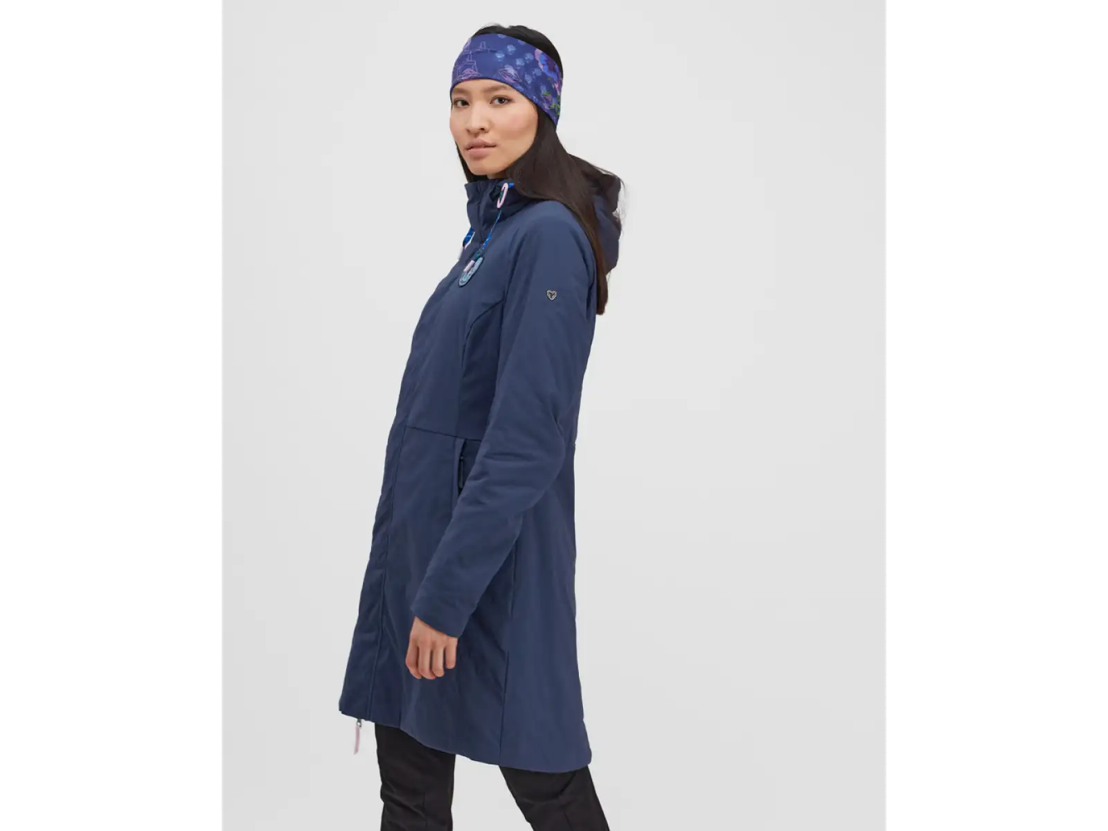 Silvini Montesa Damenmantel Marineblau
