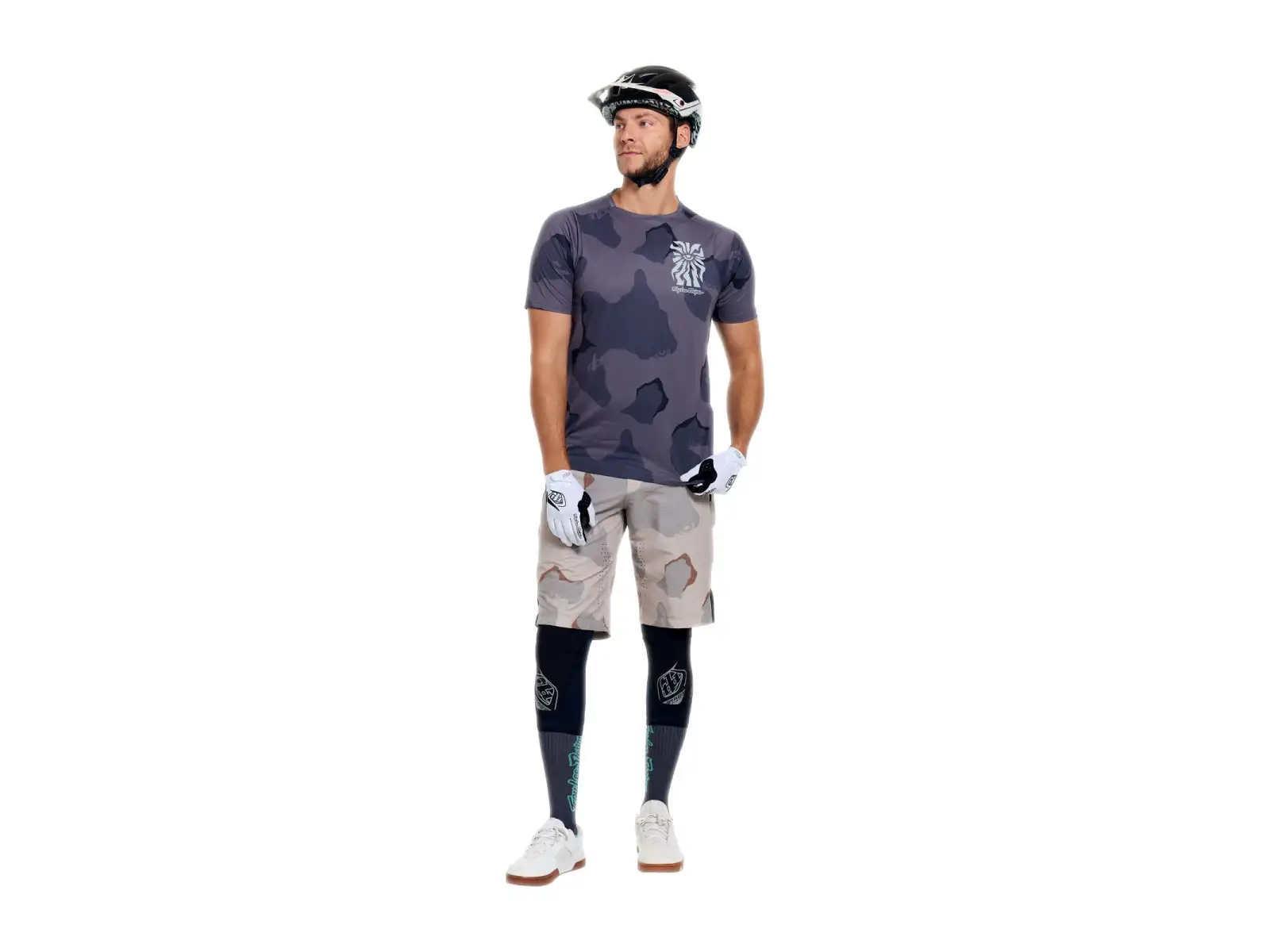Troy Lee Designs Skyline Pro Herren-Shorts Flow Camo Pumice
