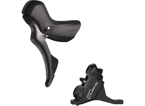 Shimano CUES BR-U6030 + ST-U6030 Scheibenbremse hinten (rechter Hebel), J-kit, Polymer