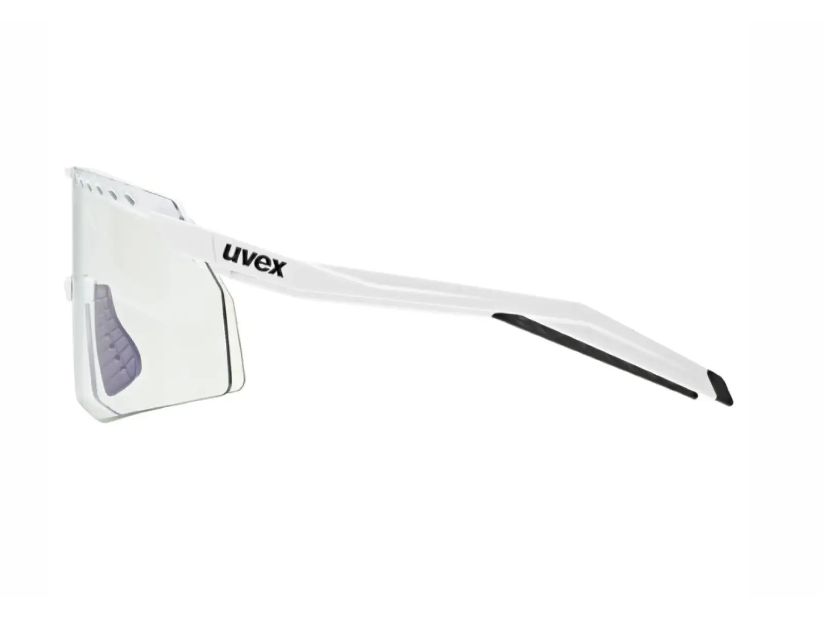 Uvex Pace Stage Variomatic Brille White Matt/Mirror Blue
