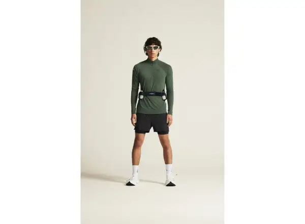 Craft ADV SubZ Wool Herren Laufshirt Langarm grün