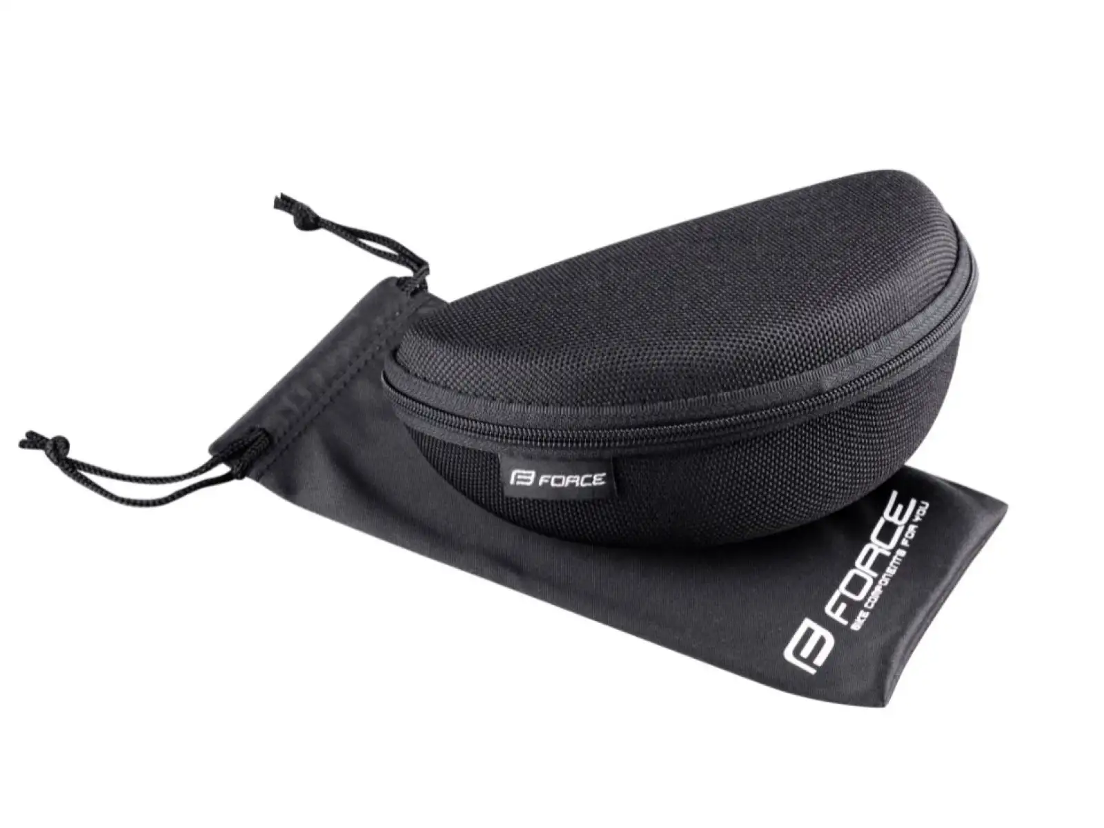 Force Sonic Fahrradbrille grau/fluo, blau-lila verspiegelte Gläser