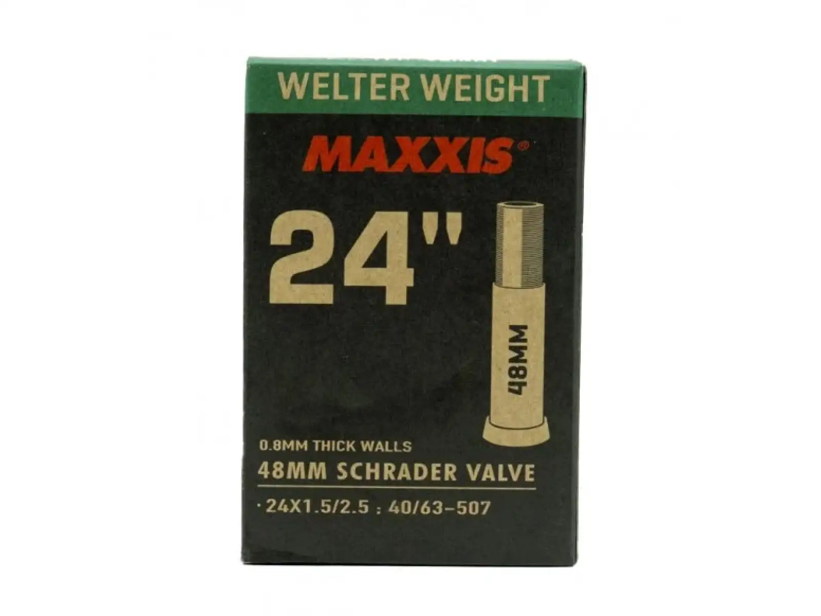 Maxxis Welter Weight 24x1,50-2,50" MTB Schlauch Autoventil 48 mm
