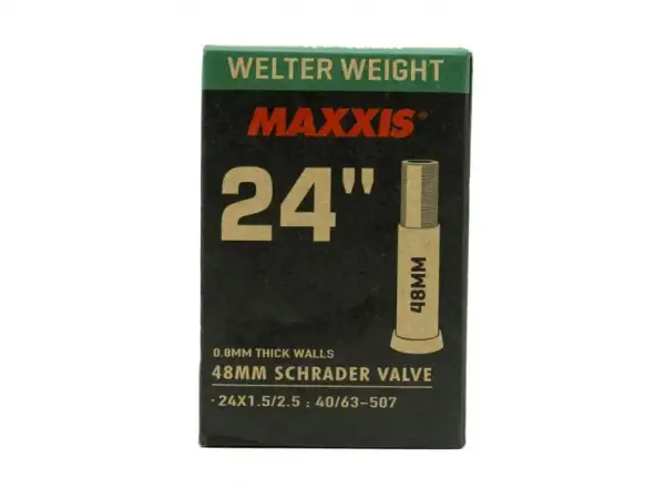 Maxxis Welter Weight 24x1,50-2,50" MTB Schlauch Autoventil 48 mm