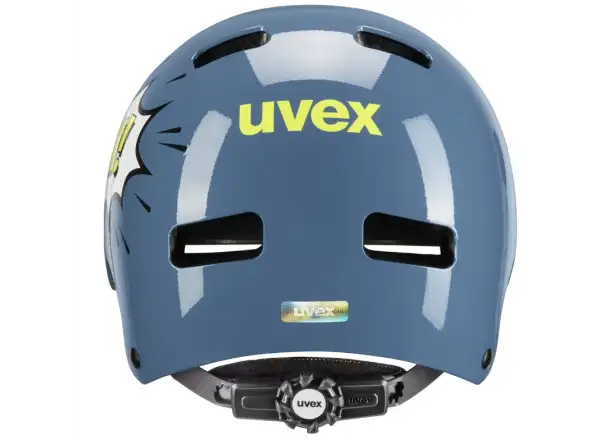 Uvex Kid 3 Kinderhelm Stone Blue/Pow