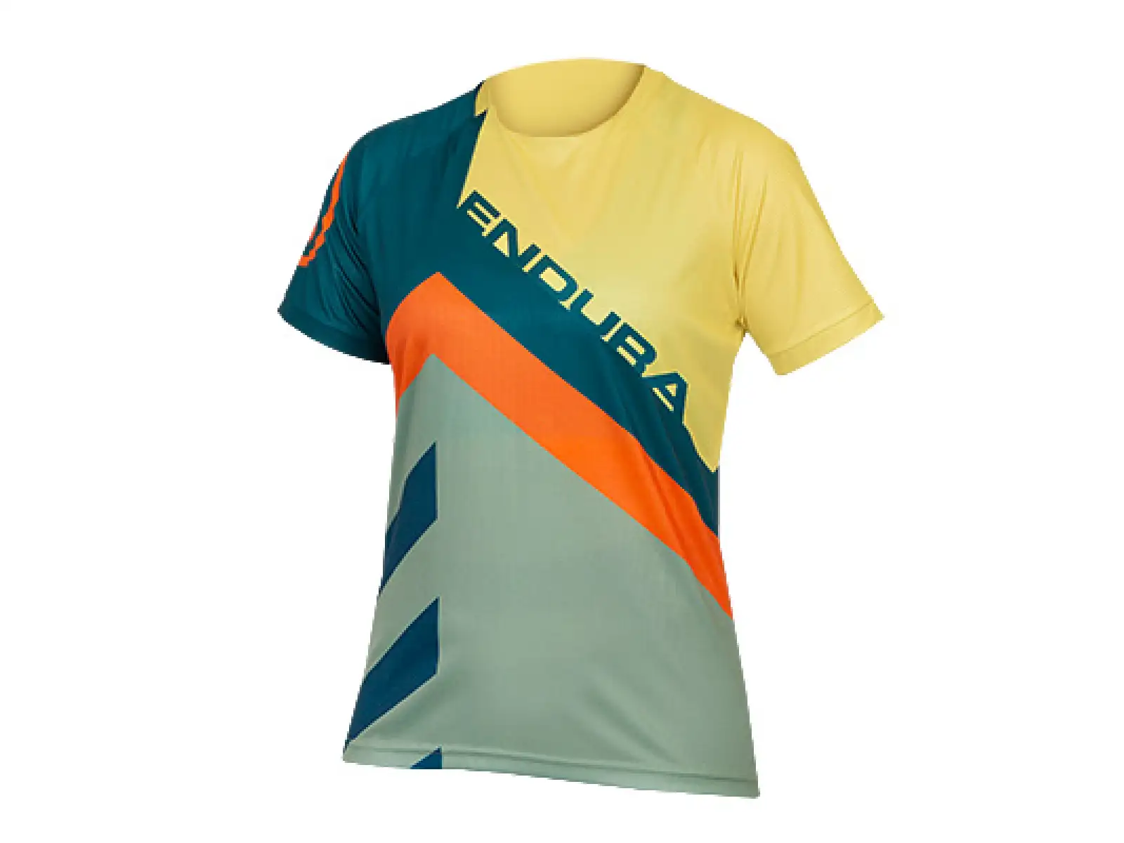 Endura SingleTrack Print Tee LTD Damen Kurzarmshirt Deep Teal