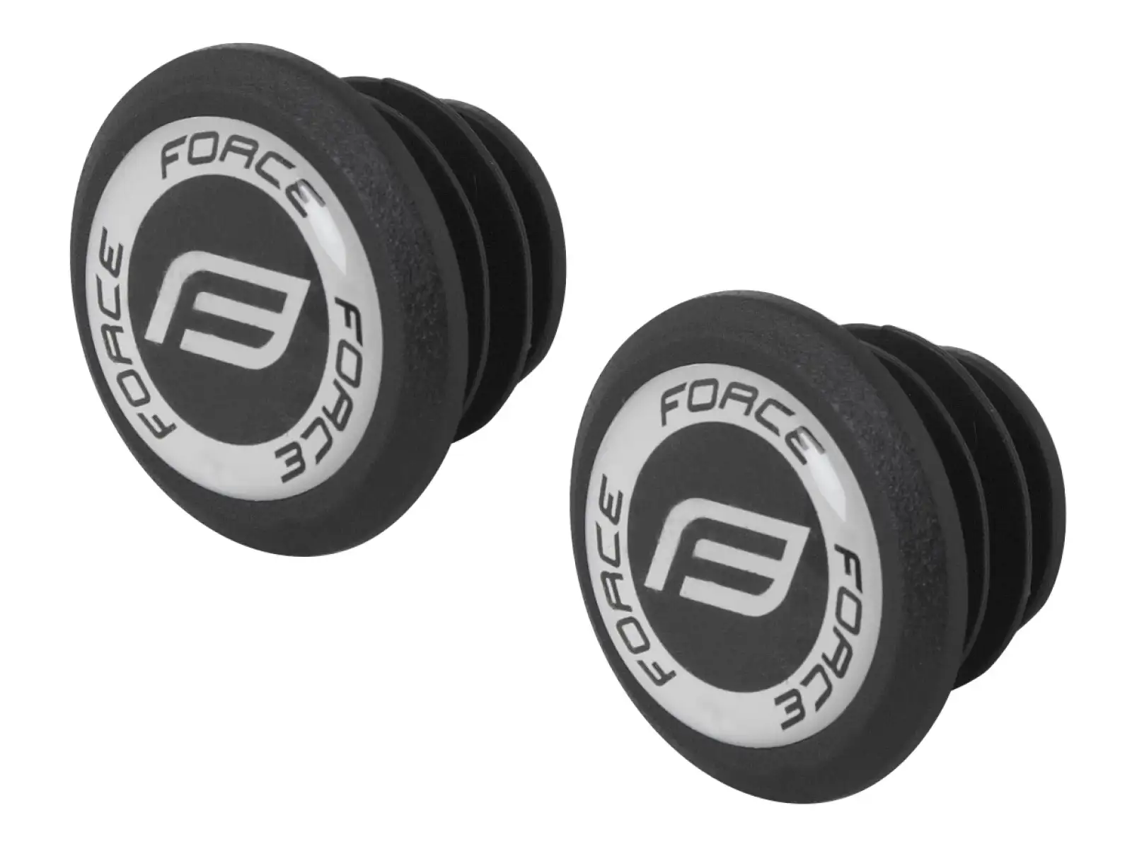 Force Griffe Bow geformtes Gummi Schwarz/Grau