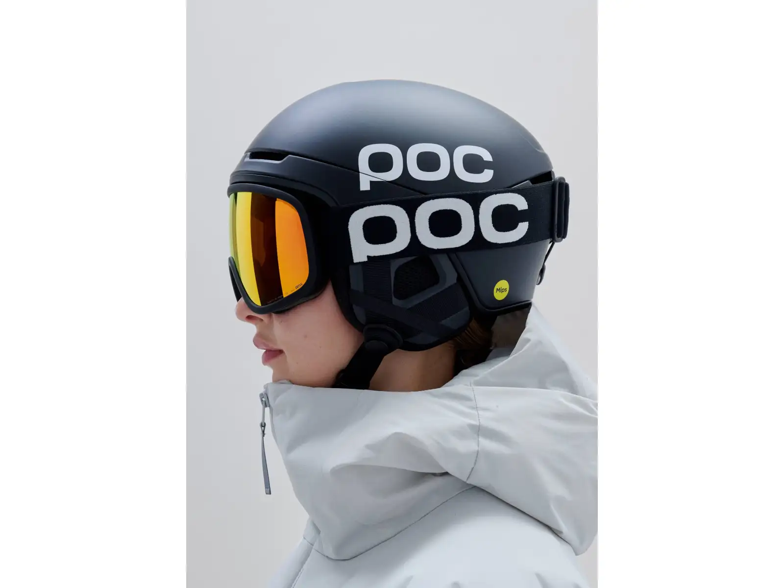 POC Tarsal Skibrille Uranium Black/Partly Sunny Orange