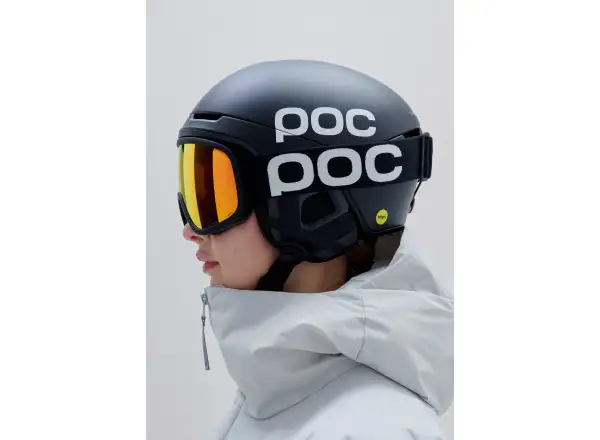 POC Tarsal Skibrille Uranium Black/Partly Sunny Orange