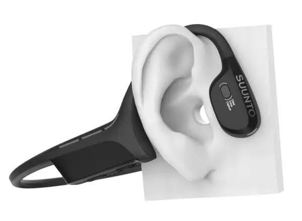 Suunto Wing Kopfhörer mit Ladestation Schwarz