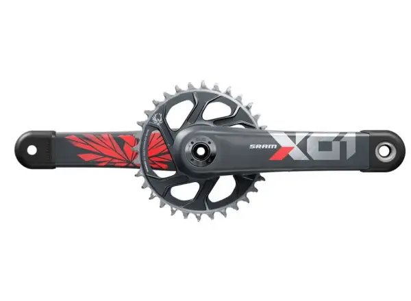 Sram X01 Eagle Boost DUB Kurbeln 175 mm Lunar Oxy 30 Zähne AUSGEPACKT