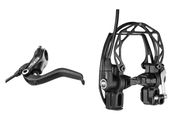 Magura HS33 2-Finger hydraulische Felgenbremse vorne/hinten schwarz