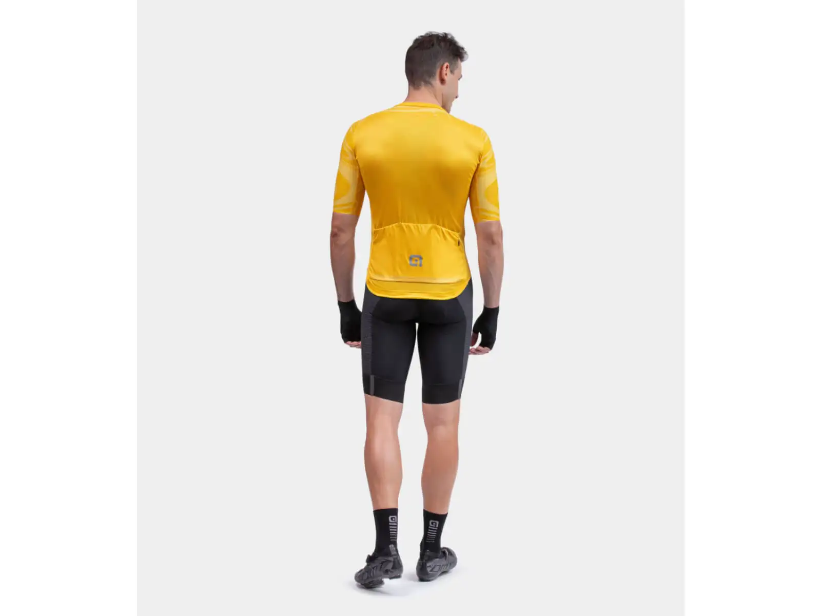 Fahrradtrikot Alé R-EV1 Artika Herren kurzarm gelb