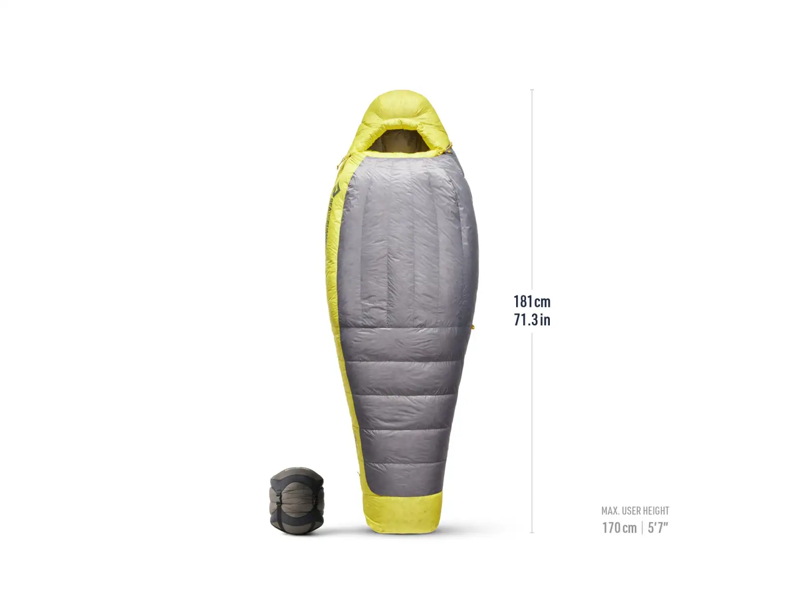 Sea To Summit Spark Down Damen-Schlafsack Regular -9C Spicy Orange