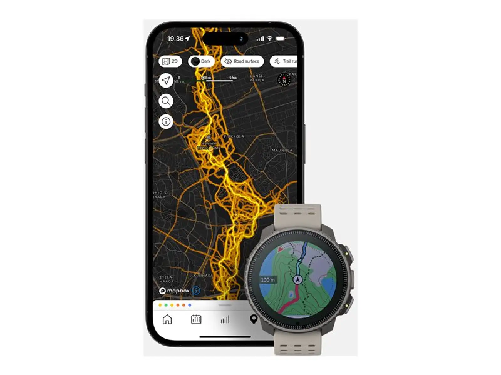 Suunto Vertical Titanium Solar Smartwatch Sand