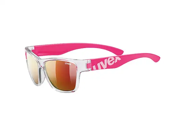 Uvex Sportstyle 508 Kinderbrille Clear Pink/Mirror Red