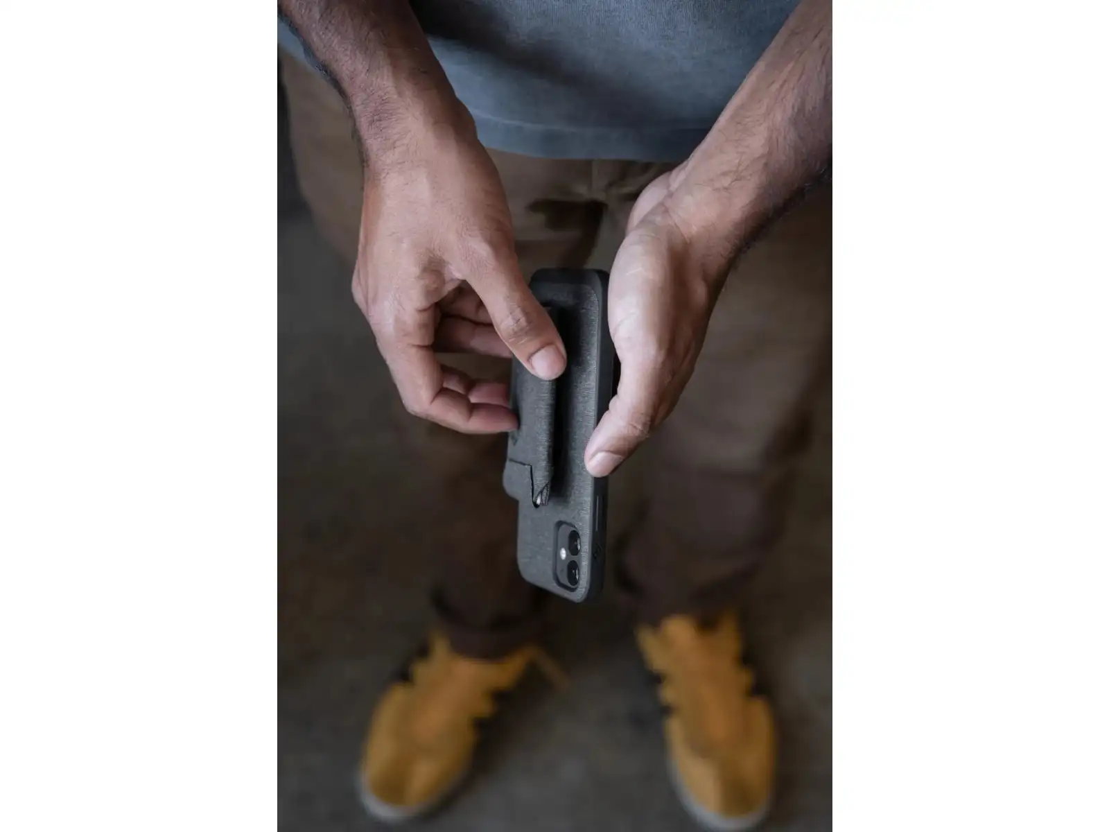 Peak Design Wallet Slim Magnetische Brieftasche für Mobiltelefone - Kohle