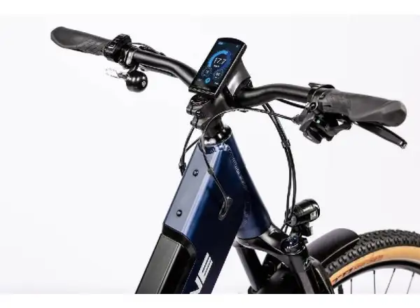Elektrofahrrad Rock Machine Storm INT e90-29 Damen in Blau/Silber/Rosa