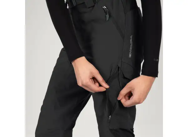 Endura Hummvee Damen 3/4 Shorts mit Einsatz Black