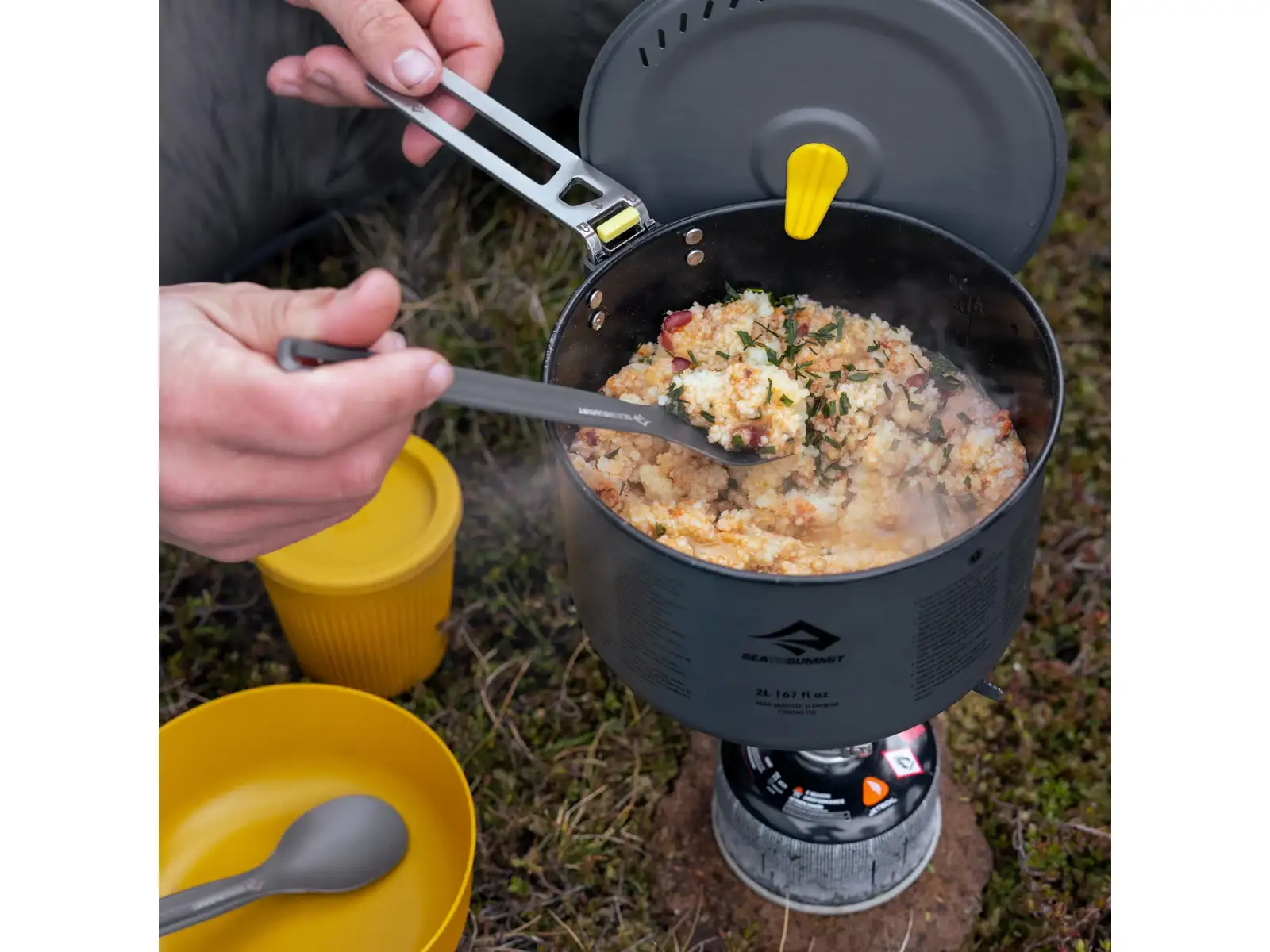 Sea to Summit Frontier Ultralight langer Löffel Aluminium
