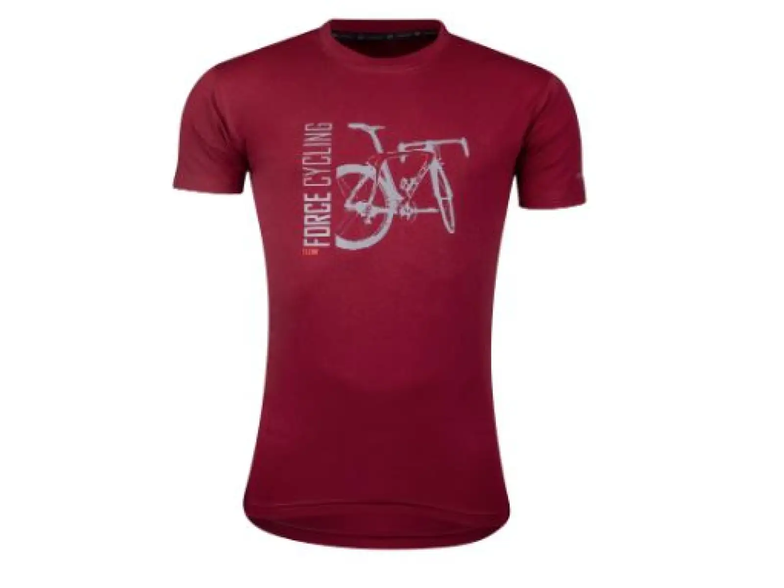 Force Flow Unisex T-Shirt Kurzarm Rot