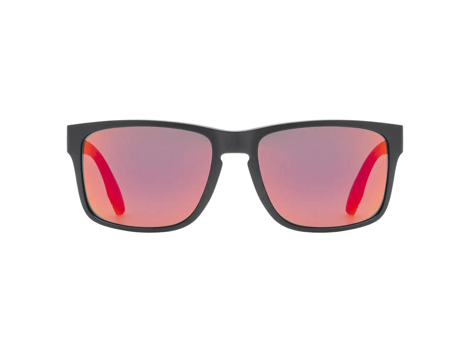 Uvex Poise Sonnenbrille Black Matt/Mirror Red
