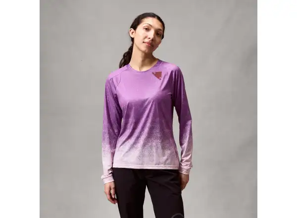 Endura SingleTrack Damen-Trikot Langarm Purple