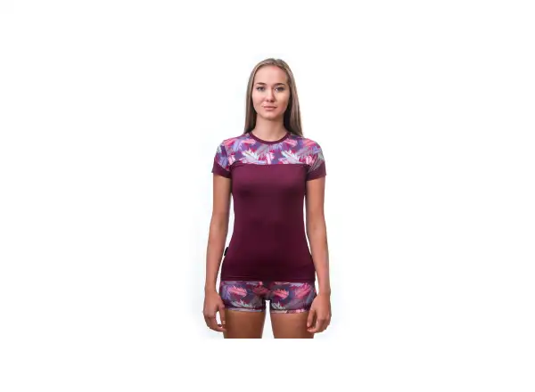 Sensor Coolmax Impress Damen T-Shirt Kurzarm Lilla/Feather