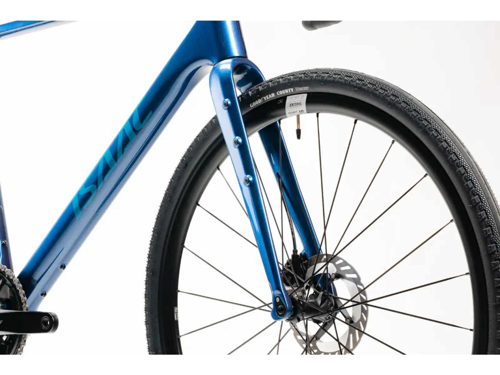 Isaac Kaon GRX610/820 2x12 Gravel Fahrrad Saphire Blue