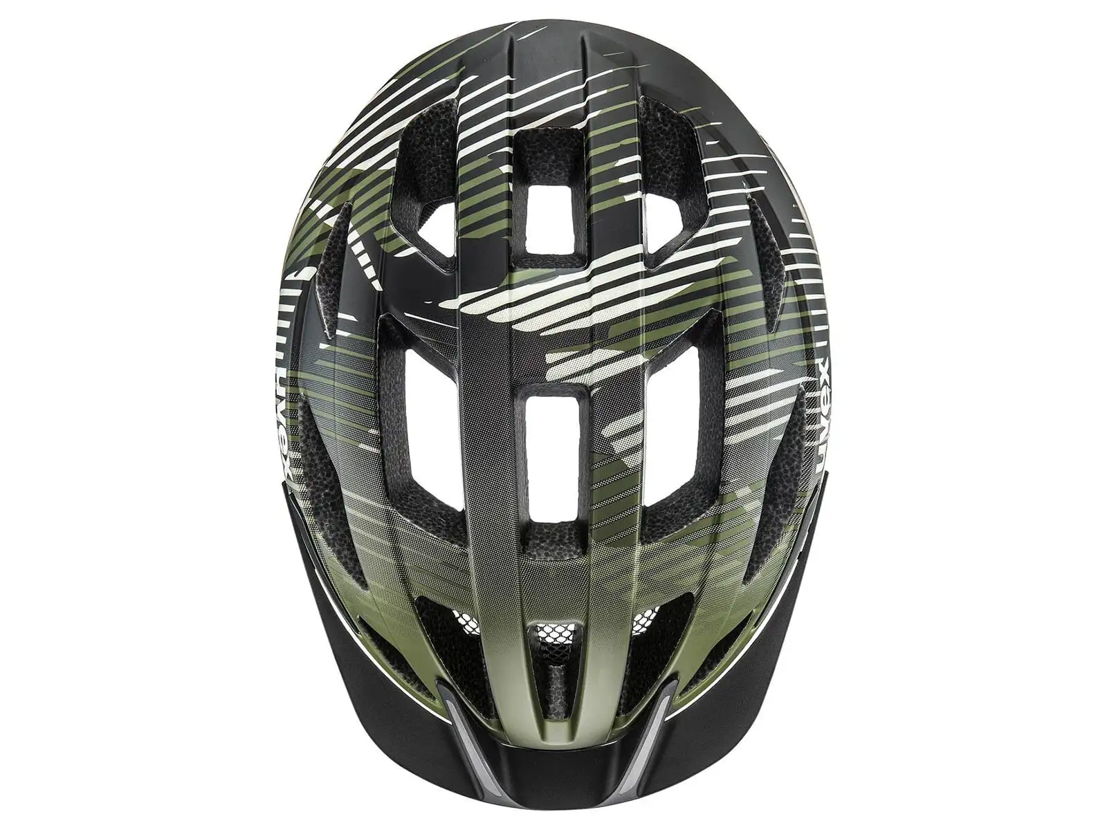 Uvex Air Wing 2 CC Kinderhelm Dark Olive-Black Matt