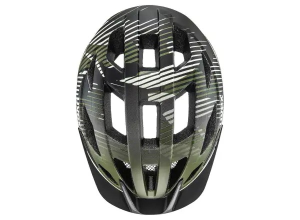 Uvex Air Wing 2 CC Kinderhelm Dark Olive-Black Matt