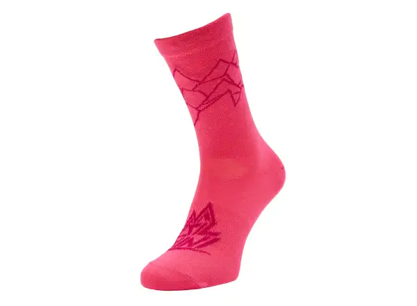 Silvini Bardiga Socken rubinrosa/rosa