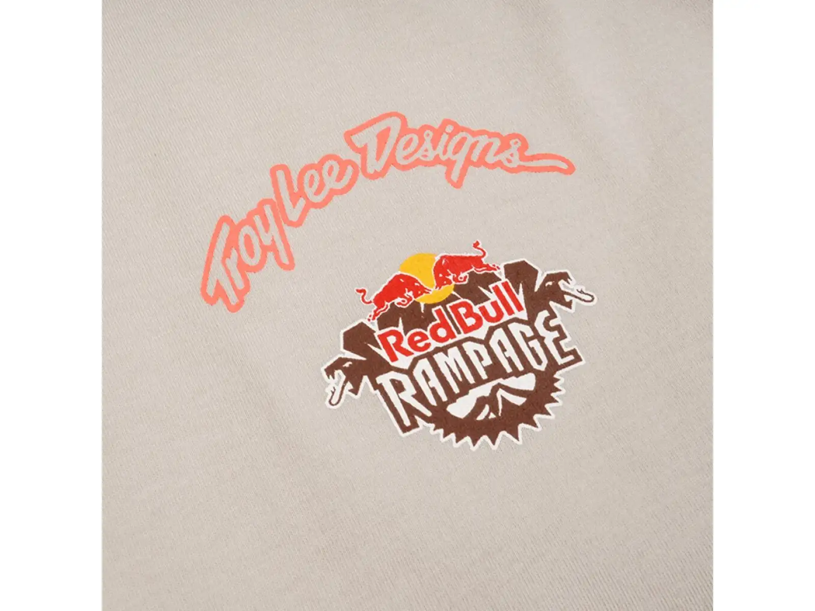 Troy Lee Designs x Red Bull Rampage Valley of Gods Herren T-Shirt Kurzarm Bone