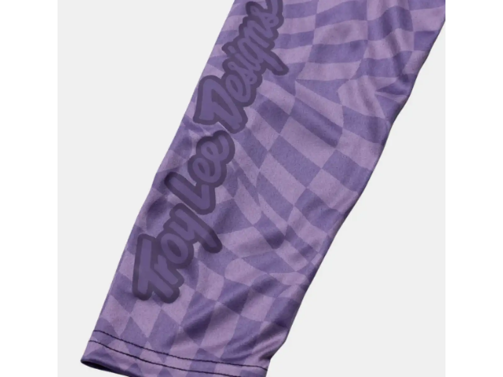 Troy Lee Designs Lilium Twisted Checkers Damen Trikot Langarm Deep Purple