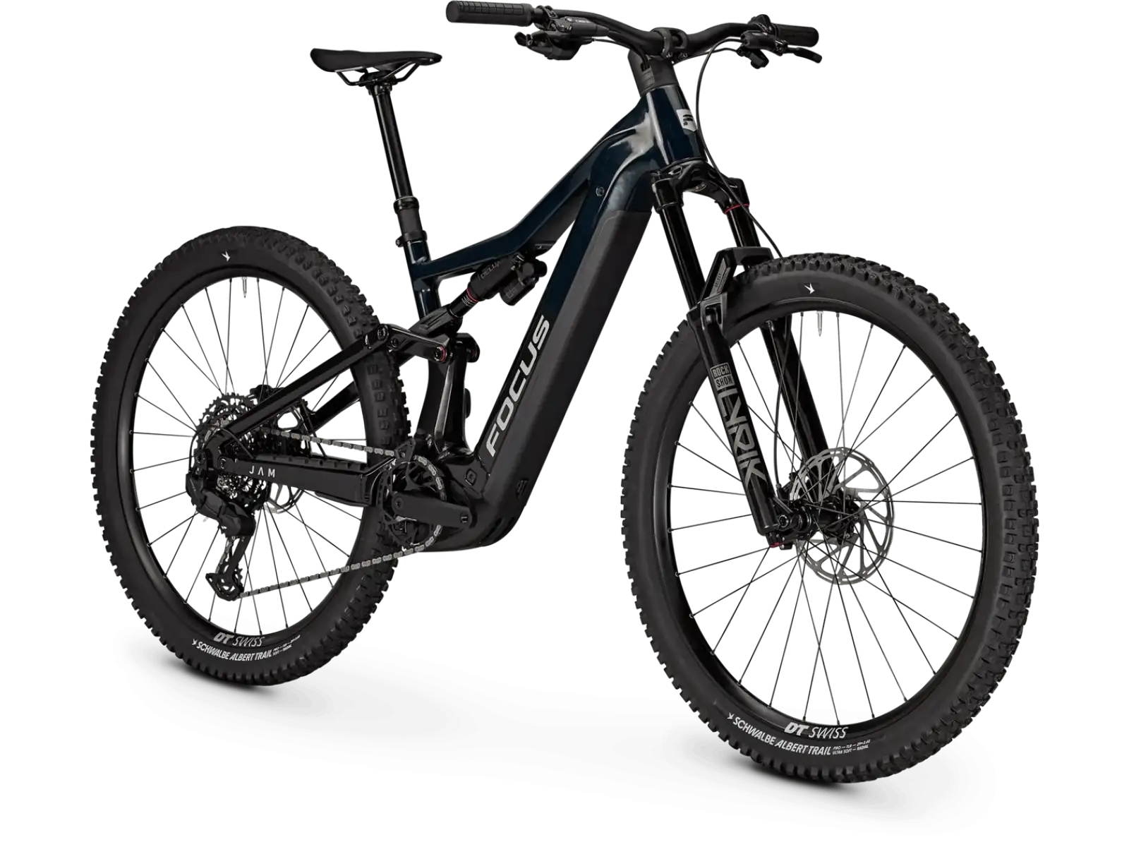 Focus JAM 8 800Wh vollgefedertes E-Bike Classicgreen / Obsidianblack