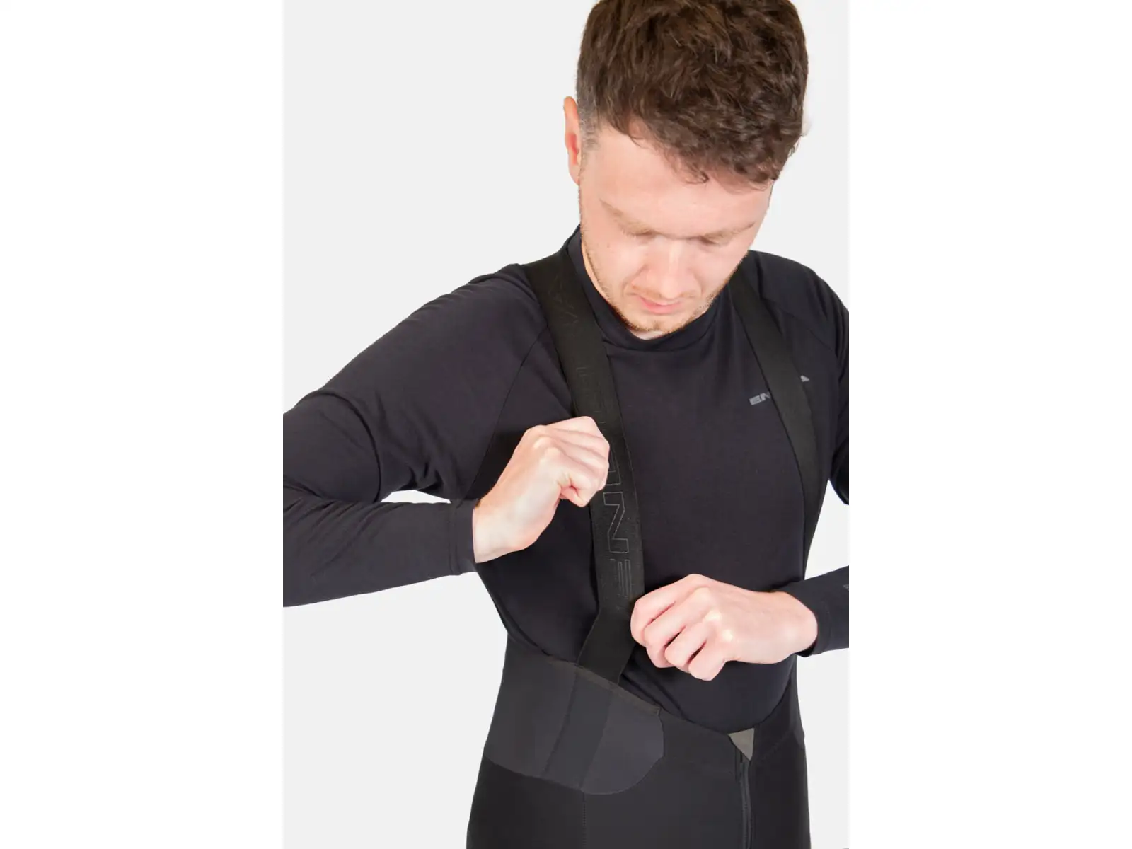 Endura GV500 Herren Thermohose mit Latz Schwarz