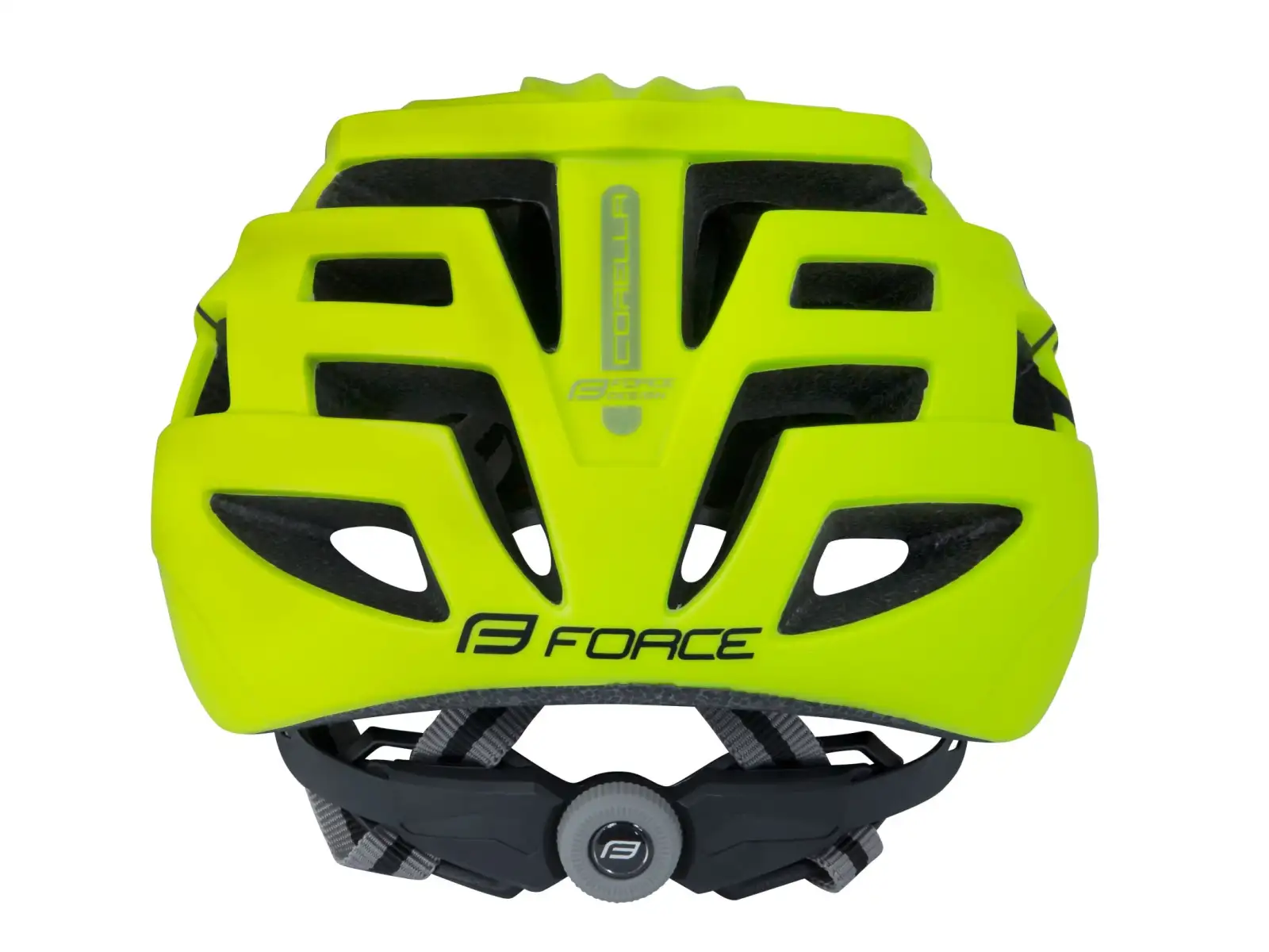 Force Corella MTB Helm, schwarz/neongelb